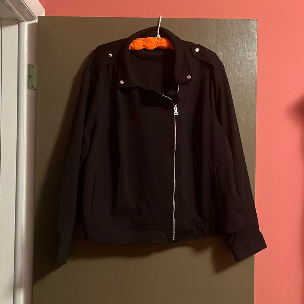 Evri brand 3xl black Moto jacket